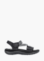 Rieker Damen Trekkingsandalen Schwarz 137322 1