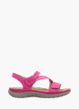 Rieker Damen Trekkingsandalen Rosa 137324 1