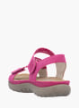 Rieker Damen Trekkingsandalen Rosa 137324 3