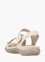 Rieker Damen Trekkingsandalen Beige 137326 3
