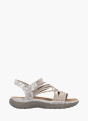 Rieker Damen Trekkingsandalen Beige 137328 1