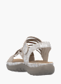 Rieker Damen Trekkingsandalen Beige 137328 3