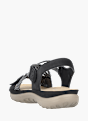 Rieker Damen Trekkingsandalen Schwarz 137329 3