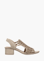 Rieker Damen Sandaletten Beige 137332 1
