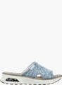 Rieker Damen Pantoletten Blau 137334 1