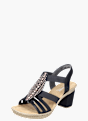 Rieker Damen Riemchensandaletten Schwarz 137337 2