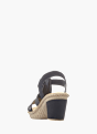 Rieker Damen Riemchensandaletten Schwarz 137337 3