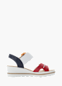 Rieker Damen Keilsandaletten Rot 137340 2