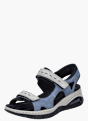Rieker Damen Trekkingsandalen Blau 137347 2