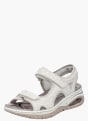 Rieker Damen Trekkingsandalen Beige 137348 2