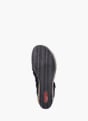 Rieker Damen Keilsandaletten Schwarz 131279 4