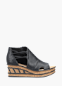 Rieker Damen Keilsandaletten Schwarz 137359 1