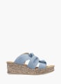 Rieker Damen Pantoletten Blau 137361 1