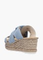 Rieker Damen Pantoletten Blau 137361 3