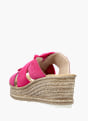 Rieker Damen Pantoletten Rosa 137362 3