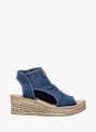Rieker Damen Keilsandaletten Blau 137363 1