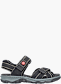 Rieker Damen Trekkingsandalen Schwarz 137365 1