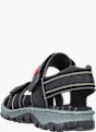 Rieker Damen Trekkingsandalen Schwarz 137365 3