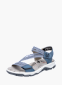 Rieker Damen Trekkingsandalen Blau 137368 1