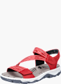 Rieker Damen Trekkingsandalen Rot 143654 1