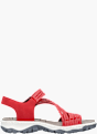 Rieker Damen Trekkingsandalen Rot 143654 2