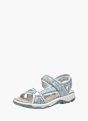 Rieker Damen Trekkingsandalen Blau 137371 1
