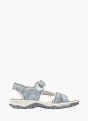 Rieker Damen Trekkingsandalen Blau 137371 2