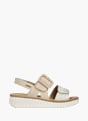 Rieker Damen Keilsandaletten Beige 137380 1