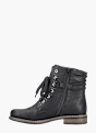 Rieker Damen Schnürstiefel Schwarz 143659 3