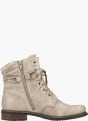 Rieker Damen Schnürstiefel Beige 143660 3