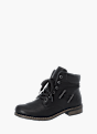 Rieker Damen Schnürstiefel Schwarz 137390 2