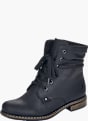 Rieker Damen Schnürstiefel Schwarz 137391 2