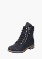 Rieker Damen Schnürstiefel Schwarz 137398 2