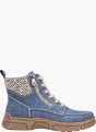 Rieker Damen Schnürstiefel Blau 143673 1