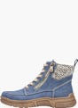 Rieker Damen Schnürstiefel Blau 143673 2