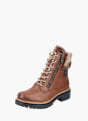 Rieker Damen Schnürstiefel Braun 137405 2