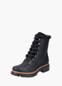 Rieker Damen Biker Boots Schwarz 137411 2