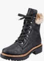 Rieker Damen Schnürstiefel Schwarz 143682 2