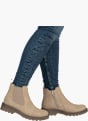 Rieker Damen Chelsea Boots Beige 143688 4