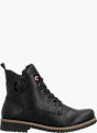 Rieker Damen Schnürstiefel Schwarz 143692 1