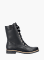 Rieker Damen Schnürstiefel Schwarz 131369 1
