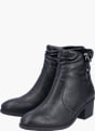 Rieker Damen Stiefeletten Schwarz 143704 3