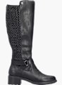 Rieker Damen Hochschaftstiefel Schwarz 143728 1