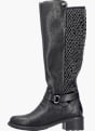 Rieker Damen Hochschaftstiefel Schwarz 143728 3