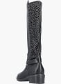 Rieker Damen Hochschaftstiefel Schwarz 143728 4