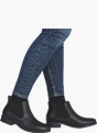 Rieker Damen Chelsea Boots Schwarz 143732 4