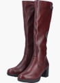 Rieker Damen Hochschaftstiefel Rot 143738 2