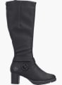 Rieker Damen Hochschaftstiefel Schwarz 143739 1