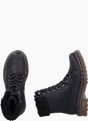 Rieker Damen Schnürstiefel Schwarz 143740 4