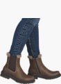 Rieker Damen Chelsea Boots Braun 143743 4